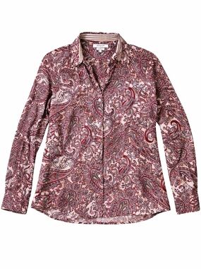 Foxcroft NYC XL Paisley Button Down Shirt